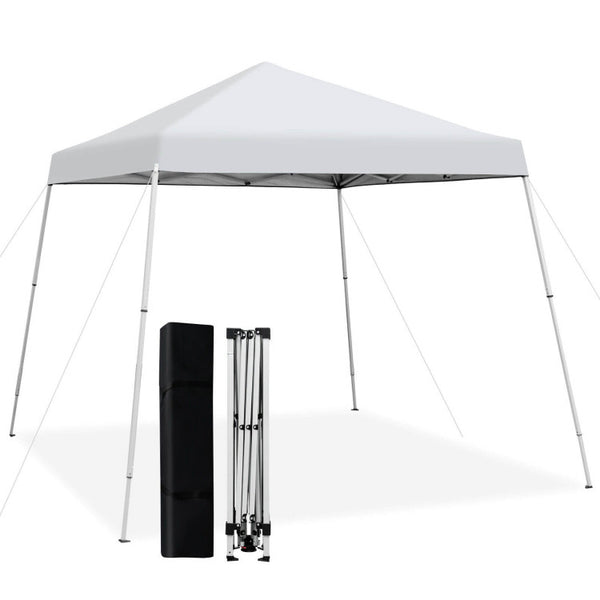 10 x 10 Feet Outdoor Instant Pop-up Canopy with Carrying Bag