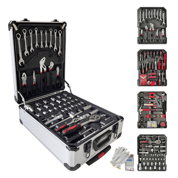 Harigal 328-Piece Mechanics Tool Set Multiple Drive Chrome Finish