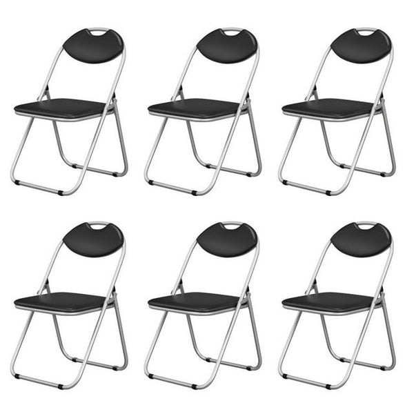 Harigal 6 Pieces Portable Folding Dining Chairs Set with Carrying Handles