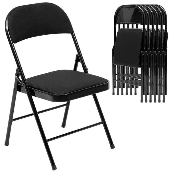 Harigal Folding Chairs with Padded Seats 6 Pack